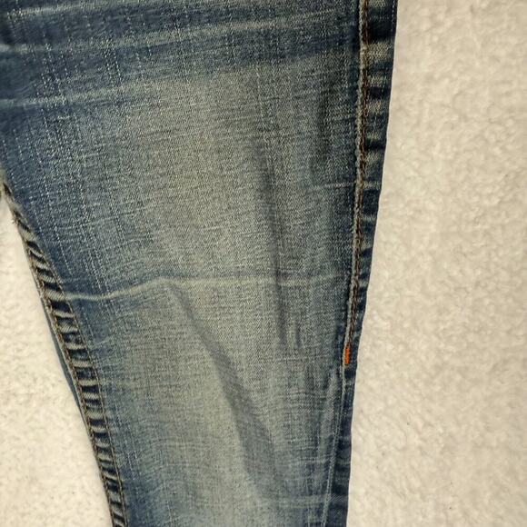 True Religion Joey Y2K Vintage Low Rise Flare Distressed Jeans 26 - Picture 4 of 9